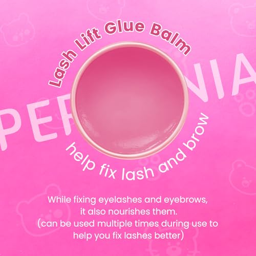 PERMANIA Eyelash Lifting Set, Korean Lash Lifting Set, Gentle Perm for Eyelashes and Eyebrows with Reusable Silicone Eyelash Lifting Pads