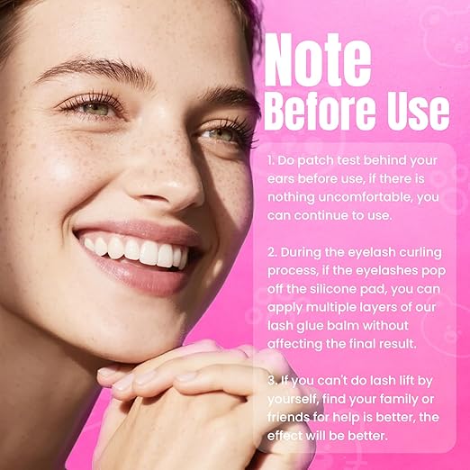 PERMANIA Eyelash Lifting Set, Korean Lash Lifting Set, Gentle Perm for Eyelashes and Eyebrows with Reusable Silicone Eyelash Lifting Pads