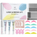PERMANIA lash and brow lift kit with brush-on glue, three lotions, silicone shields and tools.